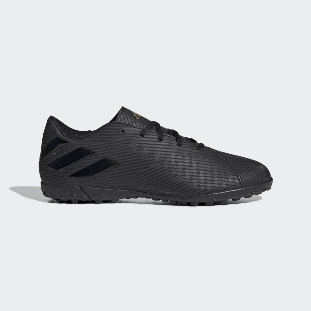 Adidasi Fotbal Adidas Nemeziz 19.4 Turf Barbati Romania - Negrii/Negrii F34525